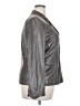 JM Collection 100% Polyester Metallic Gray Jacket Size 18 - photo 4
