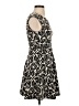 Gianni Bini Graphic Black Cocktail Dress Size XS - photo 4