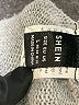 Shein 100% Polyester Color Block Tan Turtleneck Sweater Size L - photo 7