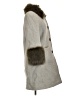 Kate Spade New York Gray Wool Coat Size L (estimated) - photo 4
