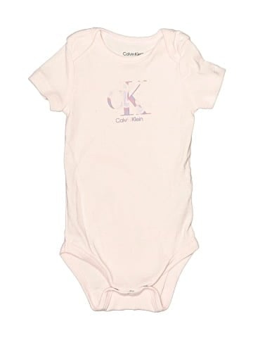 Calvin Klein Short Sleeve Onesie (view 1)