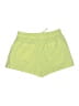 Athleta 100% Polyester Solid Green Athletic Shorts Size L - photo 2