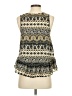 LA Hearts 100% Polyester Gold Sleeveless Blouse Size S - photo 2
