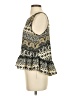 LA Hearts 100% Polyester Gold Sleeveless Blouse Size S - photo 5