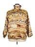 Assorted Brands Print Gold Windbreaker Size XXL (estimated) - photo 1