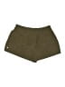 Athleta Solid Green Khaki Shorts Size L - photo 2