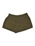 Athleta Solid Green Khaki Shorts Size L - photo 1