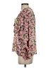 Zara Floral Pink 3/4 Sleeve Blouse Size XS - photo 5