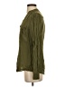 Odille 100% Rayon Green Long Sleeve Blouse Size 0 - photo 5