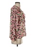 Zara Floral Pink 3/4 Sleeve Blouse Size XS - photo 4