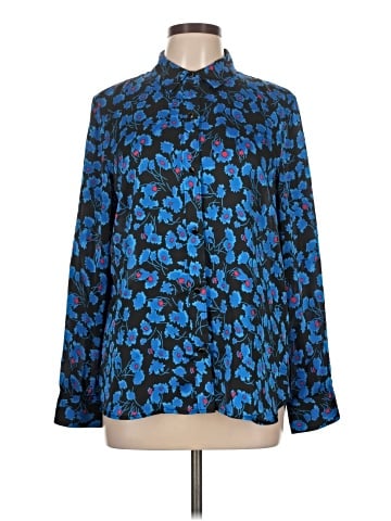 Equipment Long Sleeve Blouse (view 1)