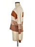 Poof! Color Block Tan Pullover Sweater Size L - photo 5