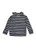 Baby Gap 100% Polyester Stripes Gray Blue Pullover Sweater Size 2T - photo 2