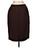 Unbranded 100% Polyester Solid Burgundy Formal Skirt Size 4 (petite) - photo 2