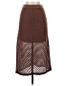 Everlane Chevron-herringbone Brown Casual Skirt Size XXS - photo 1