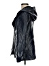Comptoir des Cotonniers 100% Polyurethane Metallic Solid Blue Raincoat Size XS - photo 5