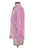 J.Crew Checkered-gingham Pink Long Sleeve Button-Down Shirt Size 0 - photo 5