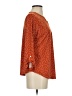 Cure Orange 3/4 Sleeve Blouse Size S - photo 4