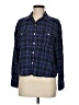 Rag & Bone Plaid Blue Long Sleeve Button-Down Shirt Size M - photo 1