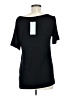 Sarin Mathews Color Block Blue Short Sleeve Top Size M - photo 2