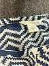 Caslon 100% Cotton Blue 3/4 Sleeve Blouse Size M - photo 7
