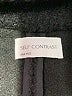 Self Contrast 100% Polyester Black Sweater Vest One size - photo 6