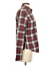 American Eagle Outfitters Plaid Red Long Sleeve Button-Down Shirt Size S - photo 4
