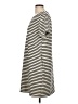 Glamaker Stripes Ivory Casual Dress Size L - photo 5