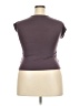 Papermoon Purple Burgundy Short Sleeve Blouse Size 3X - photo 2