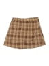 Knitworks Plaid Brown Tan Skort Size 5 - photo 2