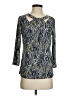 Kasper Blue 3/4 Sleeve Top Size XS - photo 1