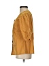 ABLE 100% Cotton Orange 3/4 Sleeve Blouse Size XXS - photo 5