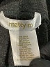 Matty M Solid Black Active Pants Size L - photo 7
