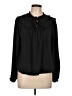 Assorted Brands 100% Polyester Black Long Sleeve Blouse Size L (estimated) - photo 1