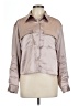 Unbranded Metallic Tan Long Sleeve Blouse Size L - photo 1