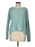 Aero 100% Polyester Teal Blue Pullover Sweater Size M - photo 1