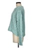 Aero 100% Polyester Teal Blue Pullover Sweater Size M - photo 5