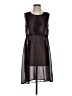 CAbi 100% Polyester Graphic Black Cocktail Dress Size S - photo 1
