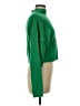 Zaful 100% Acrylic Solid Green Turtleneck Sweater Size 6 - photo 4