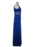 Morgan & Co. Blue Cocktail Dress Size 7 - photo 4