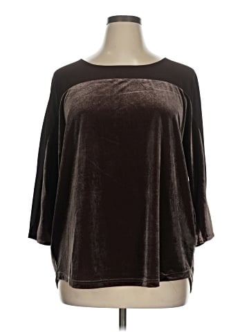 Weekend Suzanne Betro 3/4 Sleeve Top (view 1)