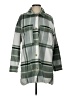 Banana Republic Plaid Green Raincoat Size S - photo 1