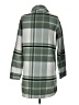 Banana Republic Plaid Green Raincoat Size S - photo 2