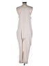 Sincerely Jules Solid Ivory Jumpsuit Size L - photo 2
