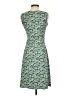BCBG 100% Polyester Print Teal Casual Dress Size XS - photo 2