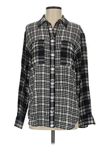 Equipment Long Sleeve Button-Down Shirt (view 1)