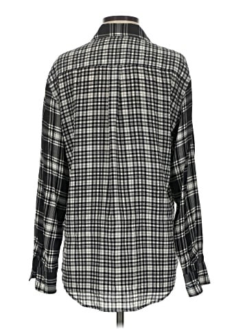 Equipment Long Sleeve Button-Down Shirt (view 2)