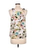 Jessica Simpson 100% Polyester Ivory Sleeveless Blouse Size M - photo 2