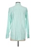 J.Crew Checkered-gingham Green Long Sleeve Blouse Size 2 - photo 2