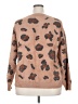 Simply Southern 100% Polyester Animal Print Tan Pullover Sweater Size XXL - photo 2